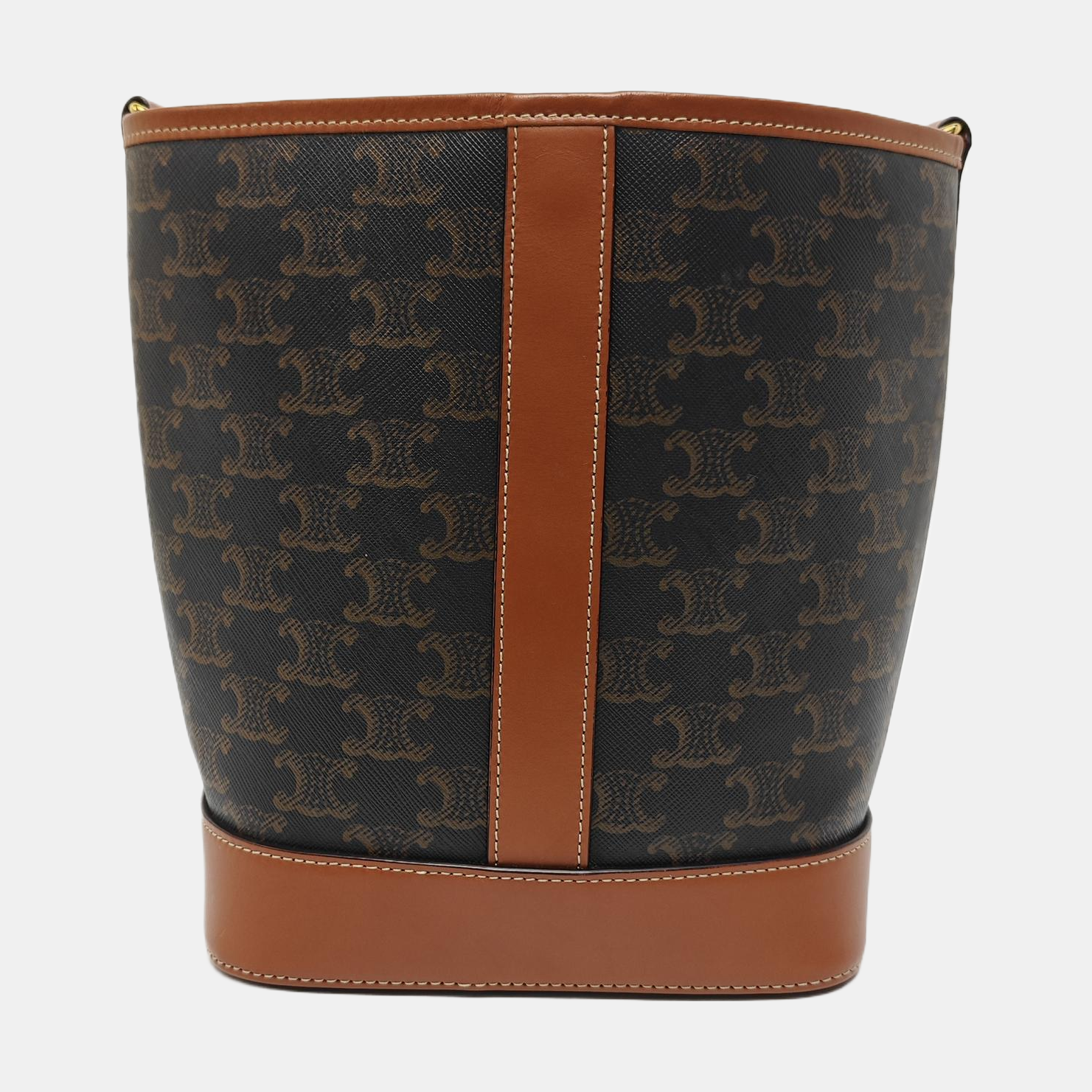 TRIOMPHE CANVAS Small Coated Canvas Brown