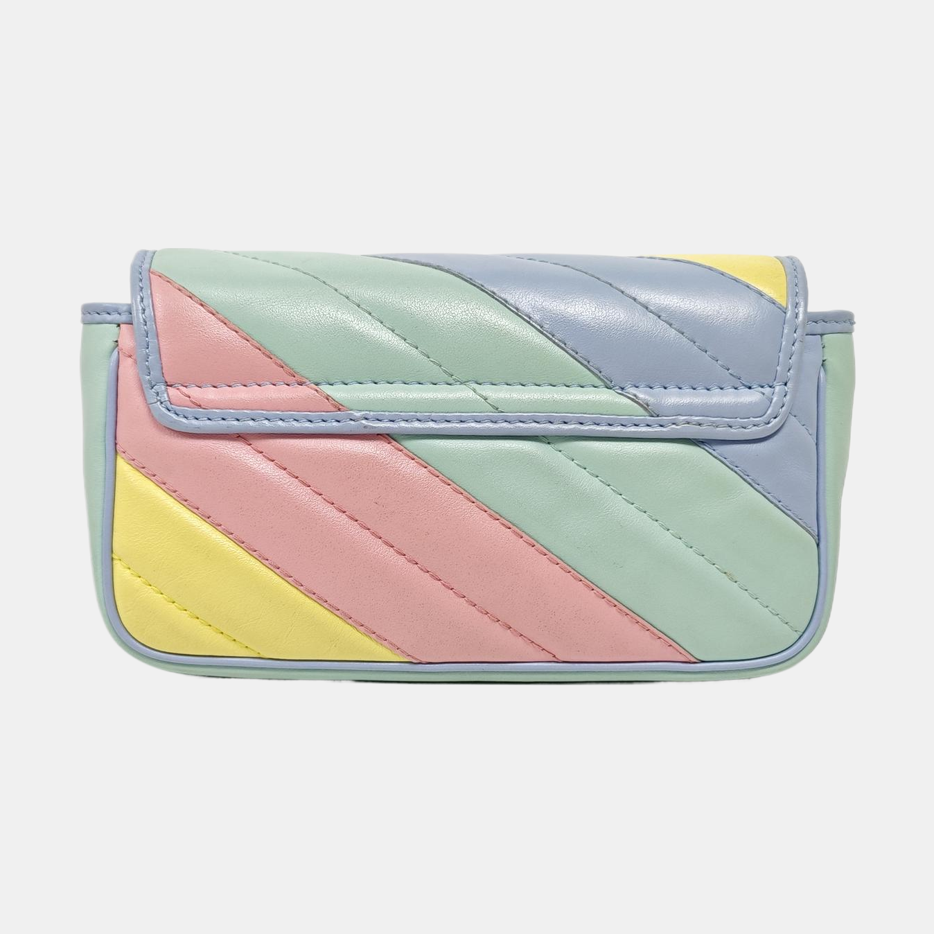 GG Marmont Mini Quilted Calfskin Multicolor