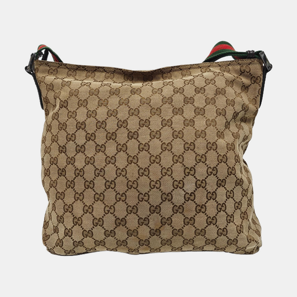 Ophidia Medium Monogram Canvas Brown