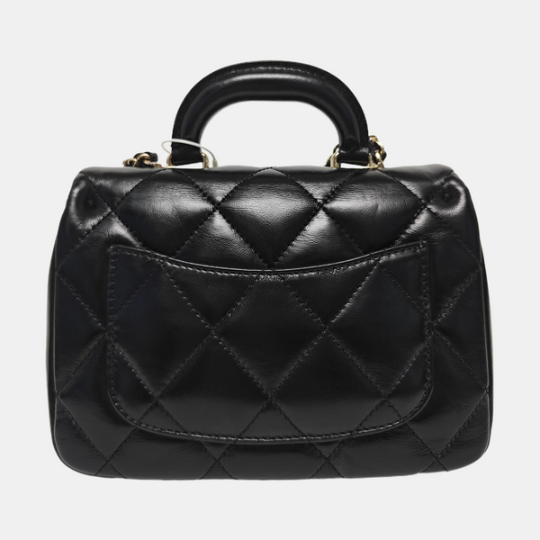 Quilted Lambskin Black