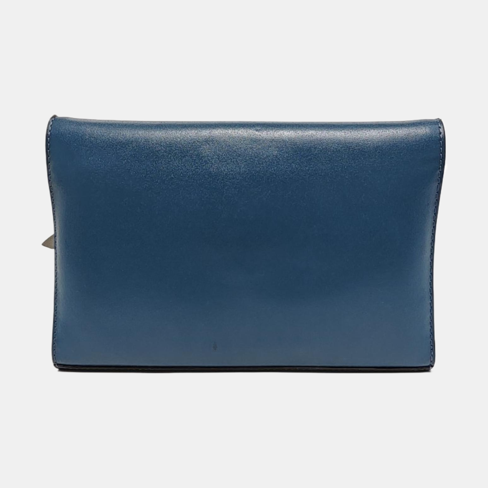 Authenticated pre-owned  Kan I F Calfskin Blue - Shoulder Bag at Looply