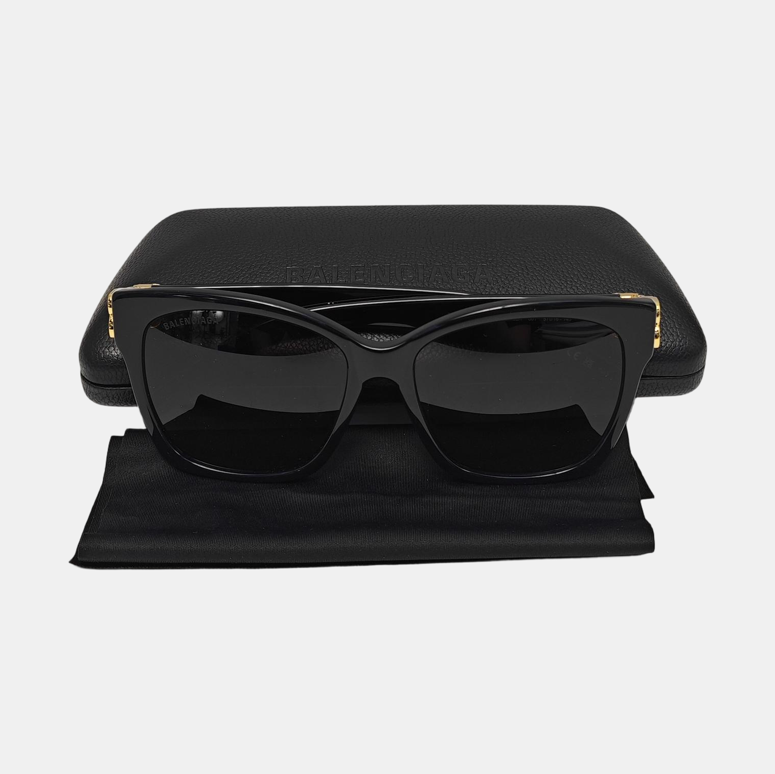 Synthetic Sunglasses Black