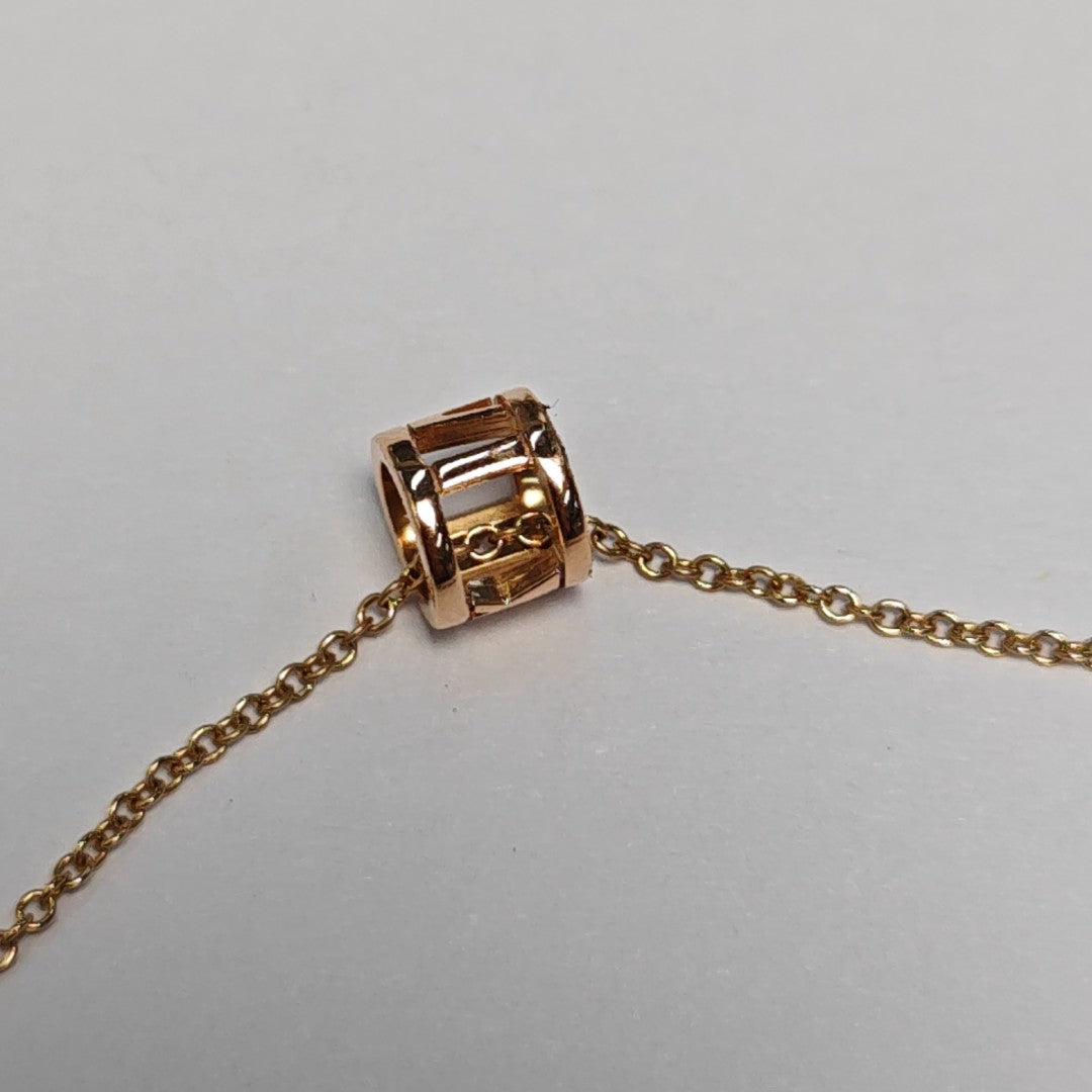 Atlas 18k Rose Gold Necklace