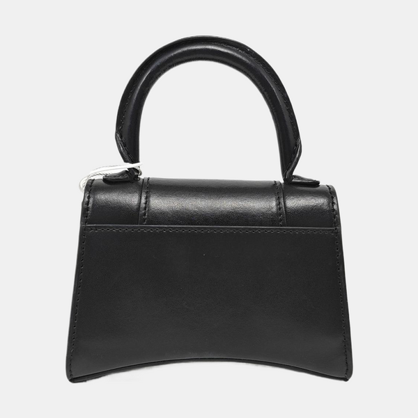 Hourglass Mini Calfskin Black