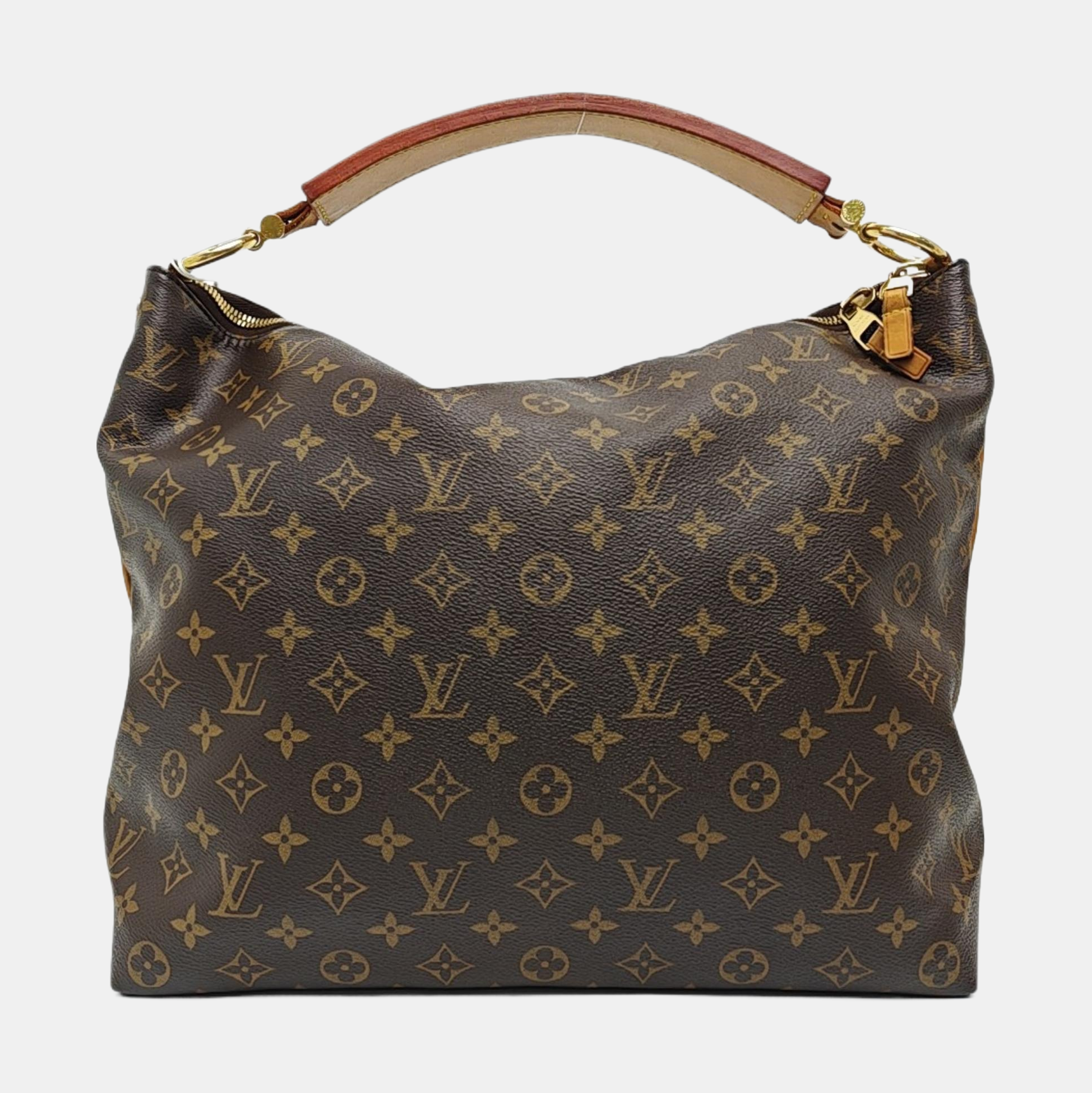SULLY MM Monogram Coated Canvas Brown