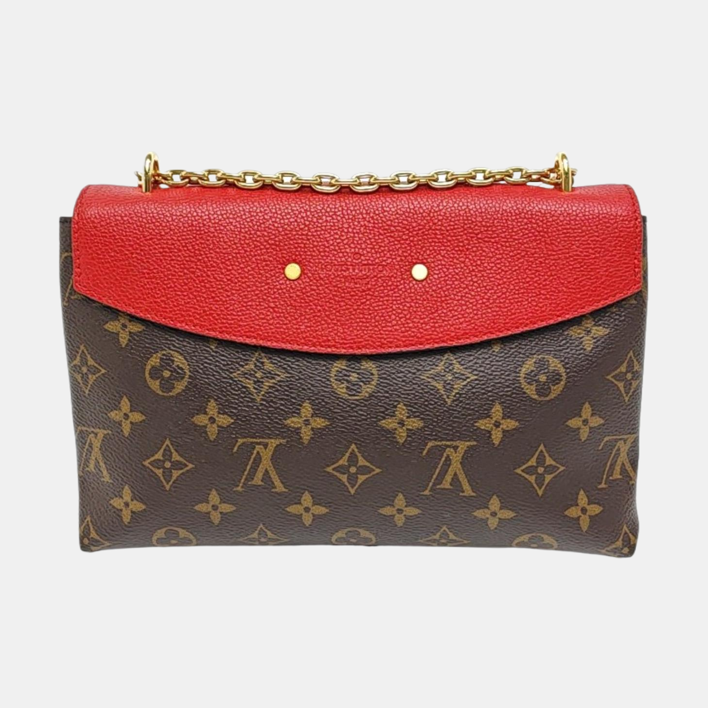 SAINT PLACIDE Monogram Coated Canvas Brown