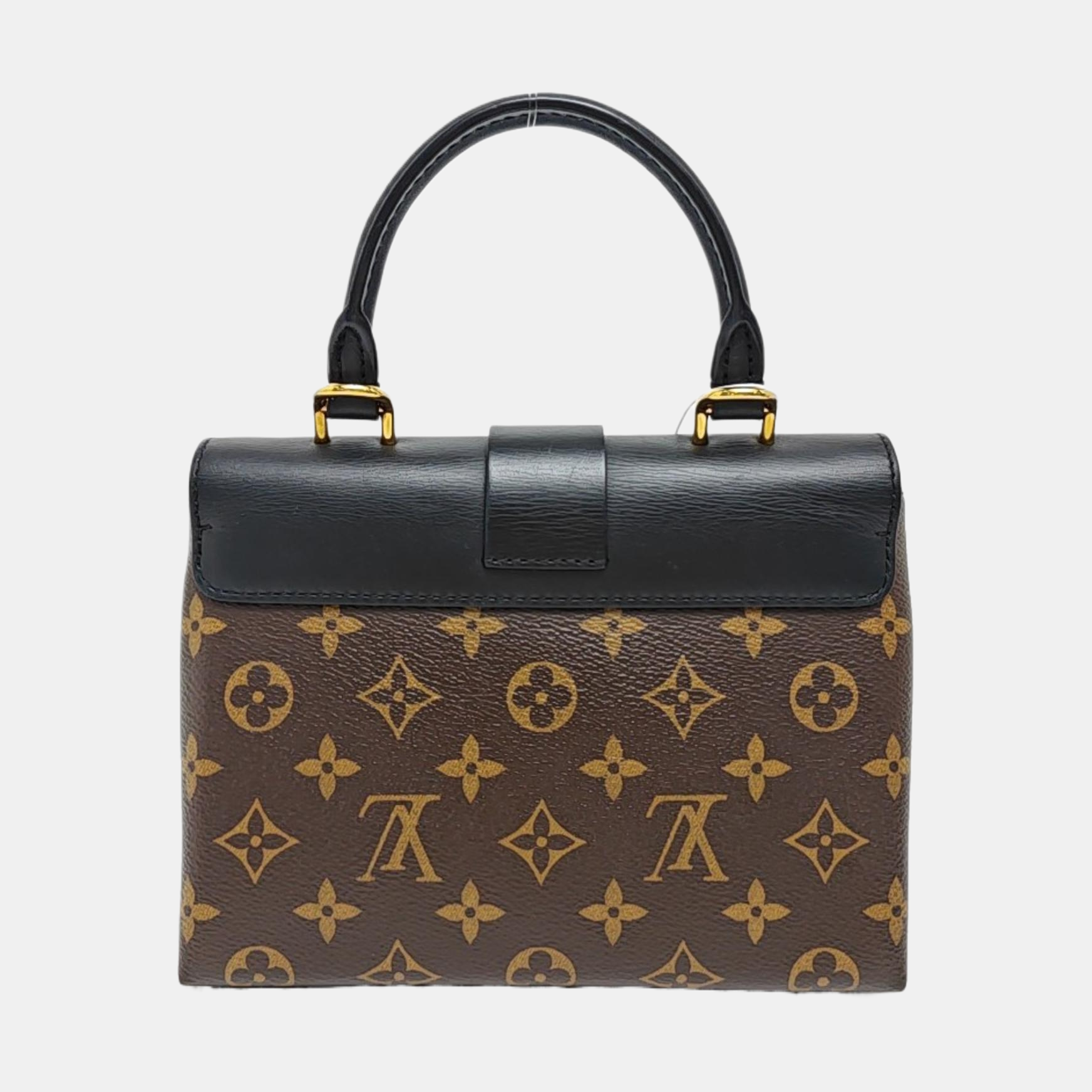 LOCKY BB Monogram Coated Canvas Brown