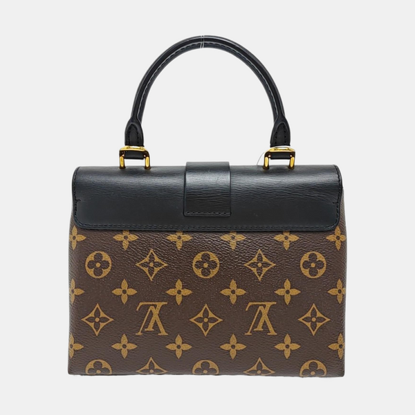 LOCKY BB Monogram Coated Canvas Brown