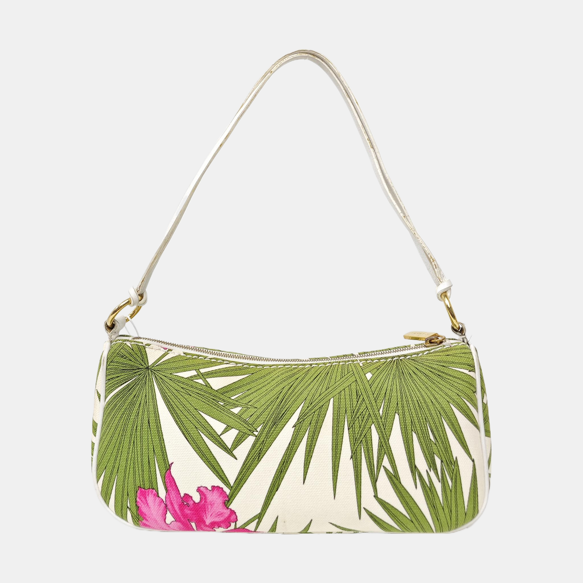 Fabric Top Handle Bag Multicolor