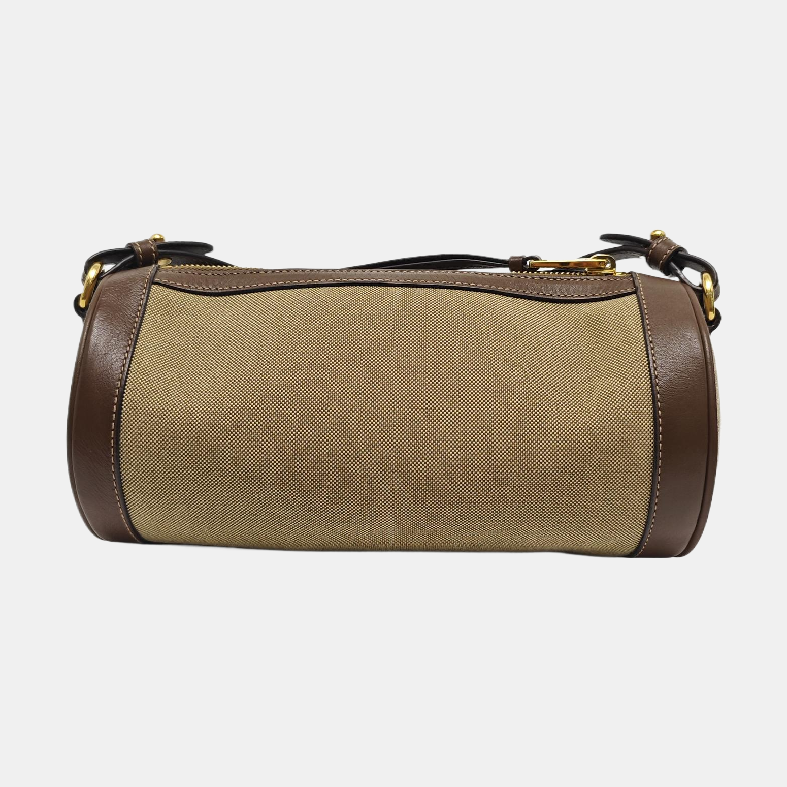 Canvas Shoulder Bag Beige