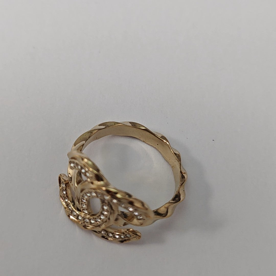 Metal Gold Ring EU 54