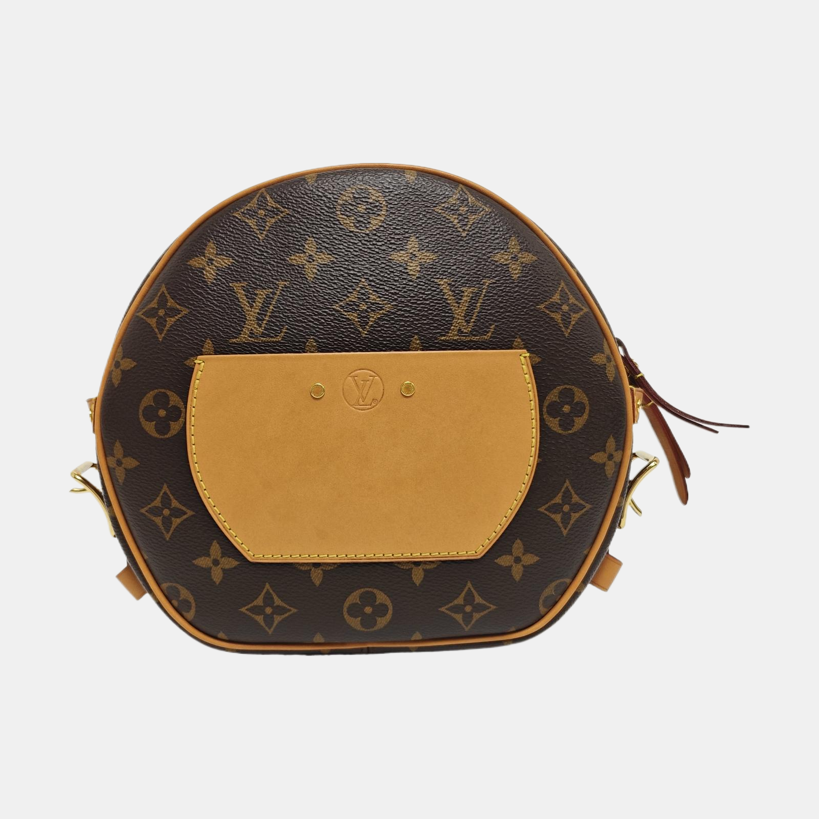 BOITE CHAPEAU MM Monogram Coated Canvas Brown