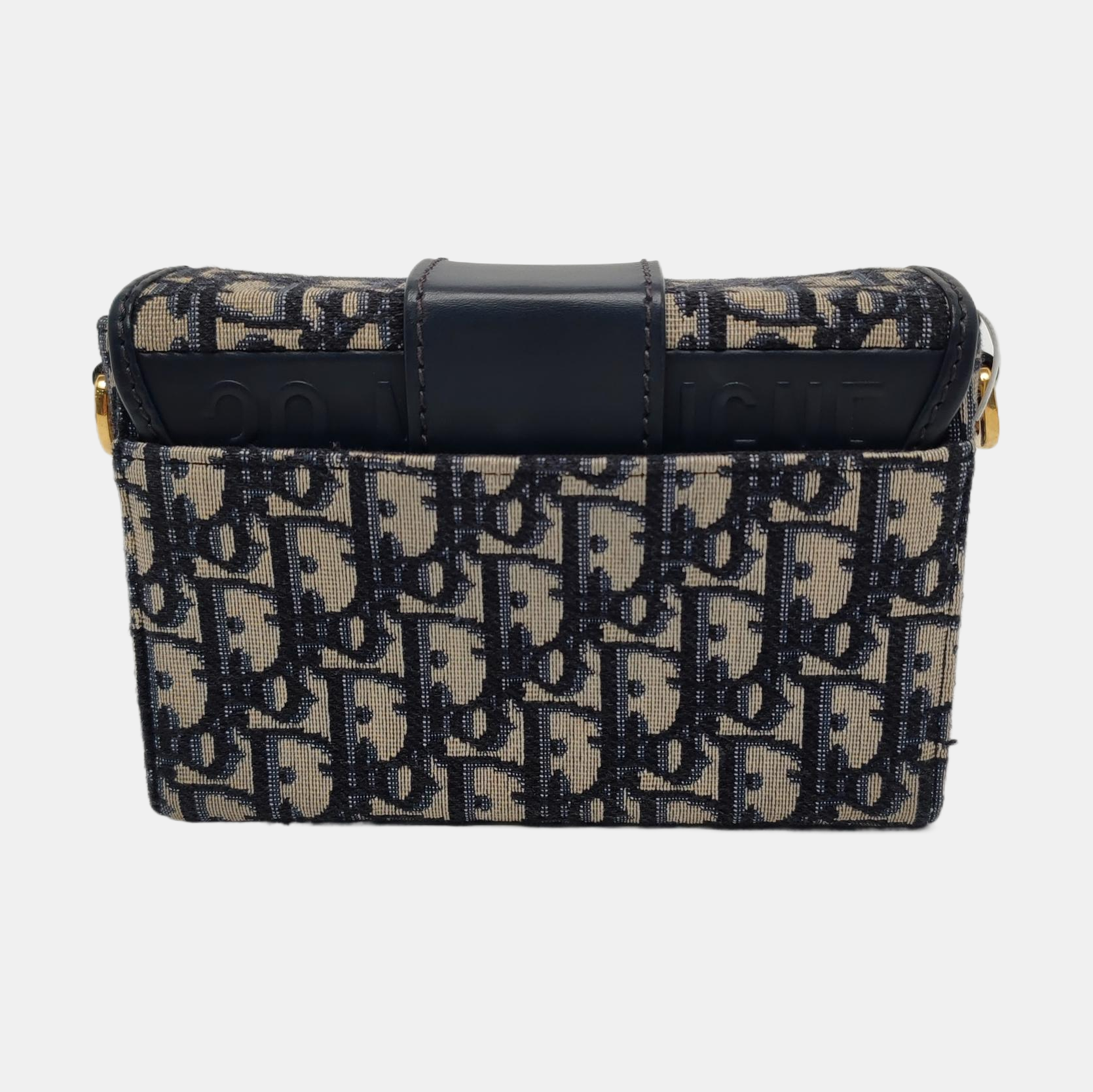 Authenticated pre-owned  30 Montaigne Oblique Canvas Blue - Shoulder Bag at Looply