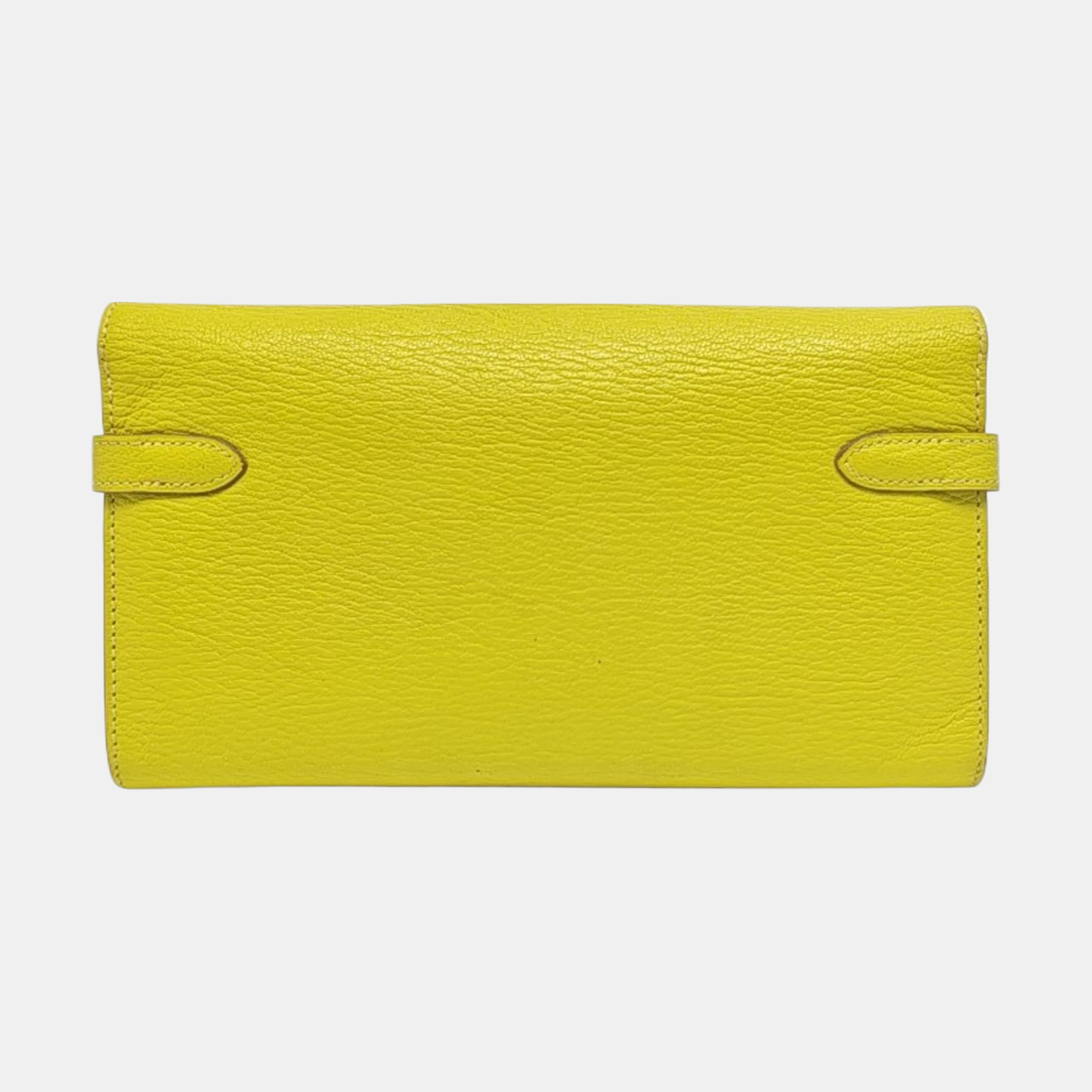 Kelly 19 Chèvre Mysore Yellow Wallet