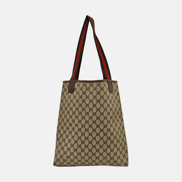 GG Supreme Monogram Coated Canvas Beige