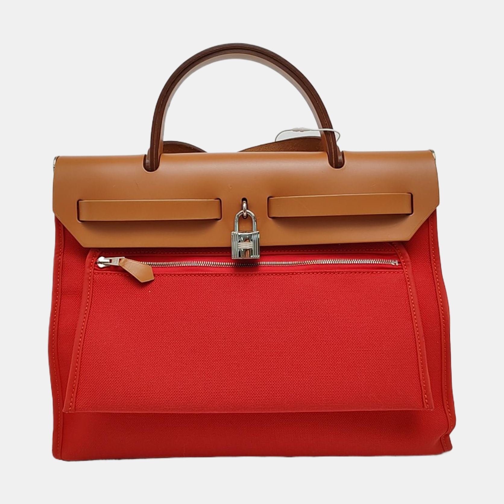 Authenticated pre-owned  Herbag 31 Canvas Red - Shoulder Bag at Looply
