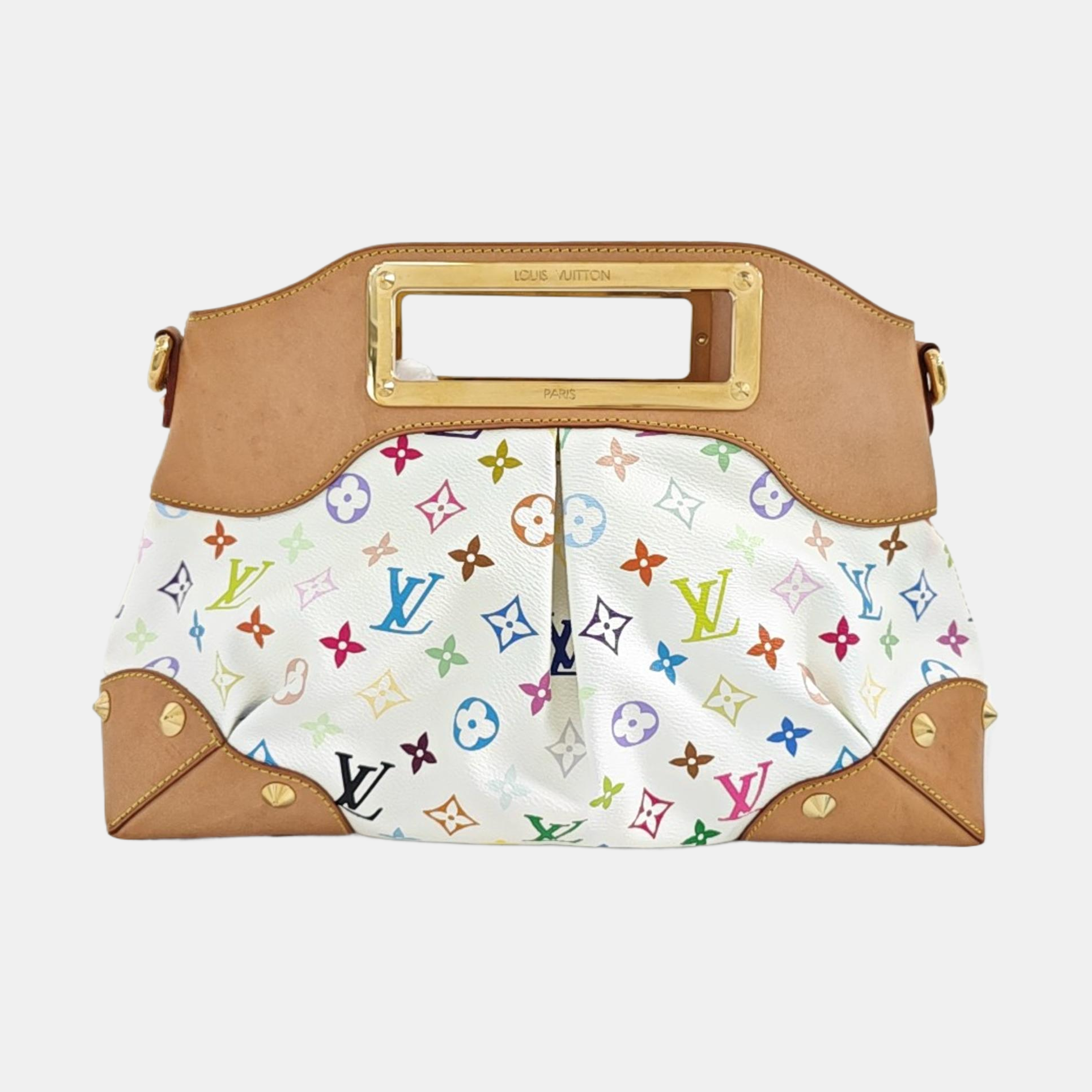 LV × TM JUDY MM Monogram Coated Canvas White