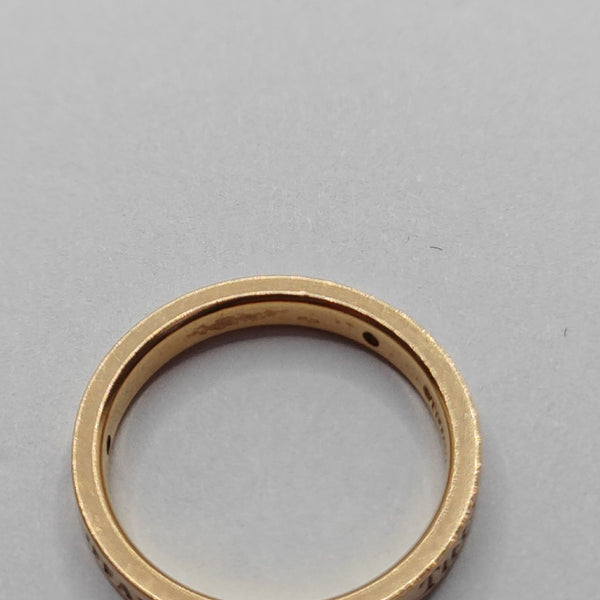 Tiffany & Co. 18k Rose Gold Ring EU 51