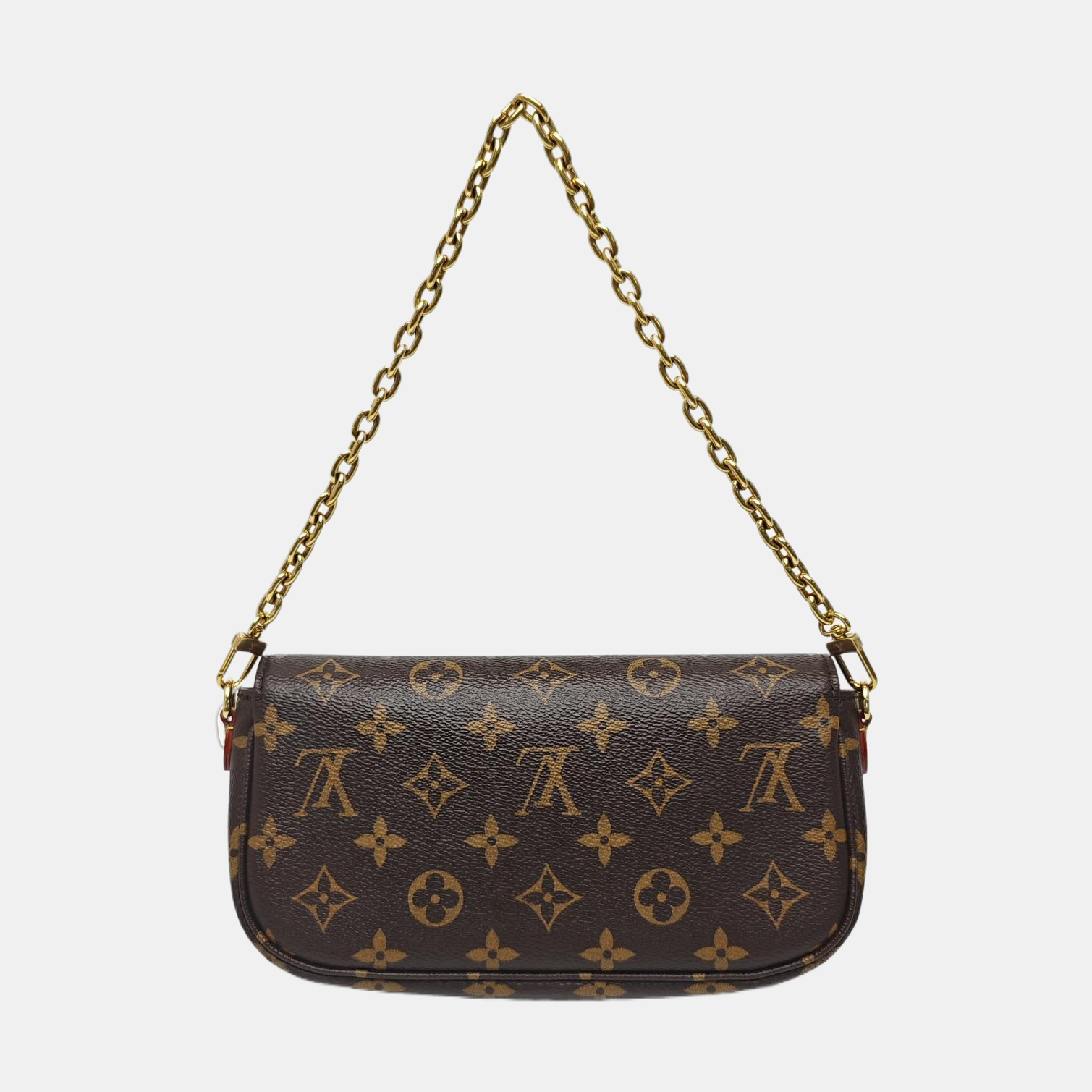IVY Monogram Coated Canvas Brown