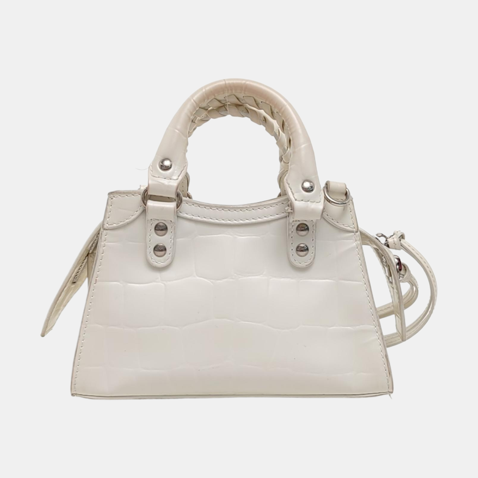 Authenticated pre-owned  Neo Classic Calfskin White - Tote Bag at Looply