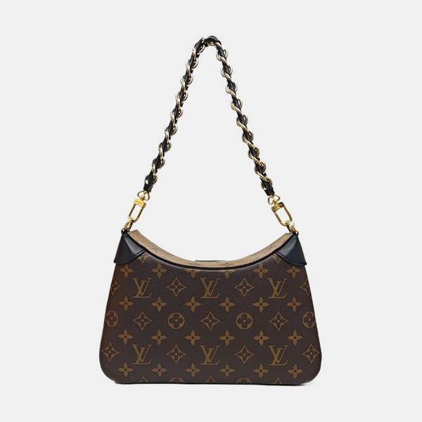 TWINNY Monogram Coated Canvas Brown