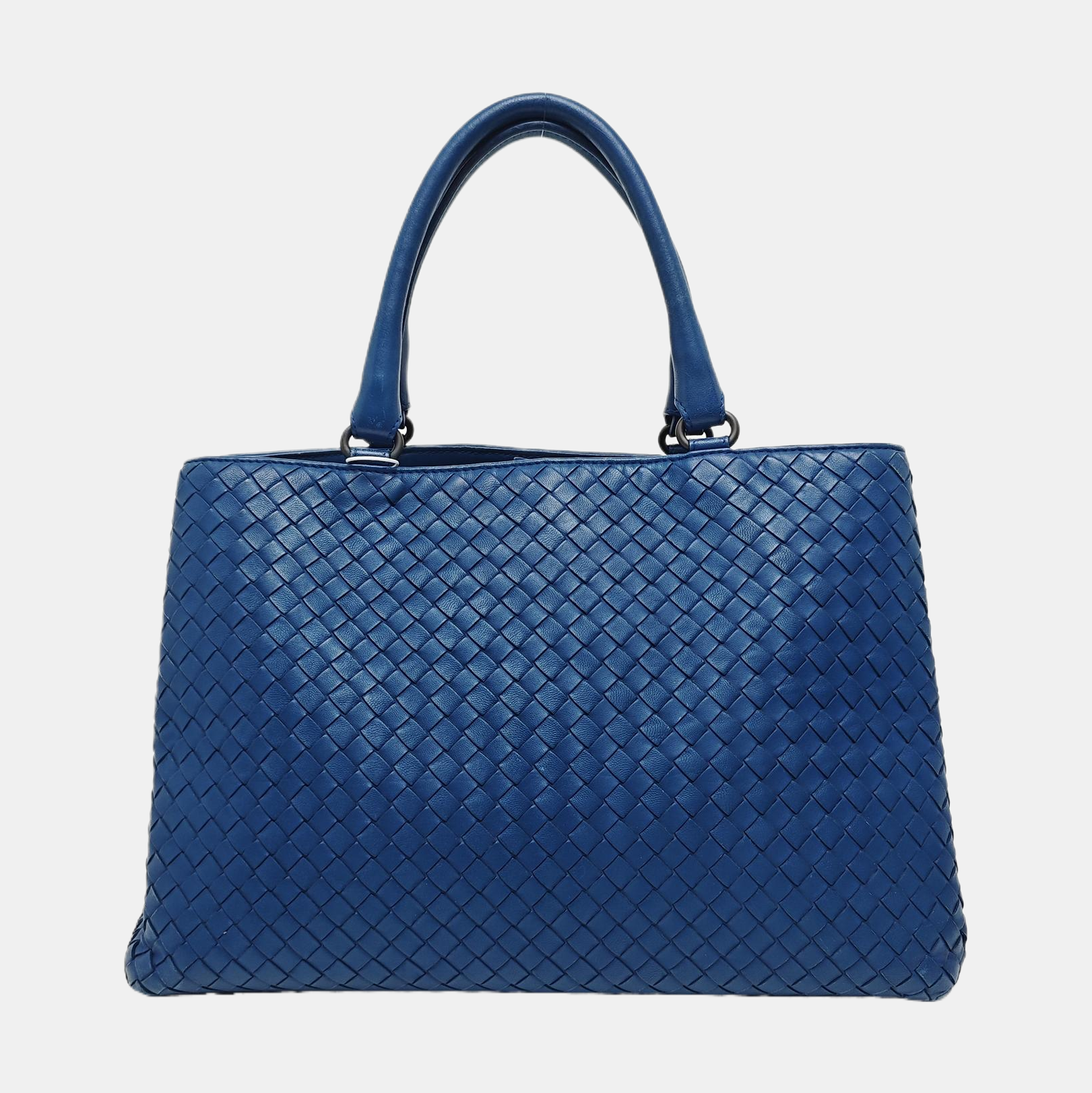 Calfskin Tote Bag Blue
