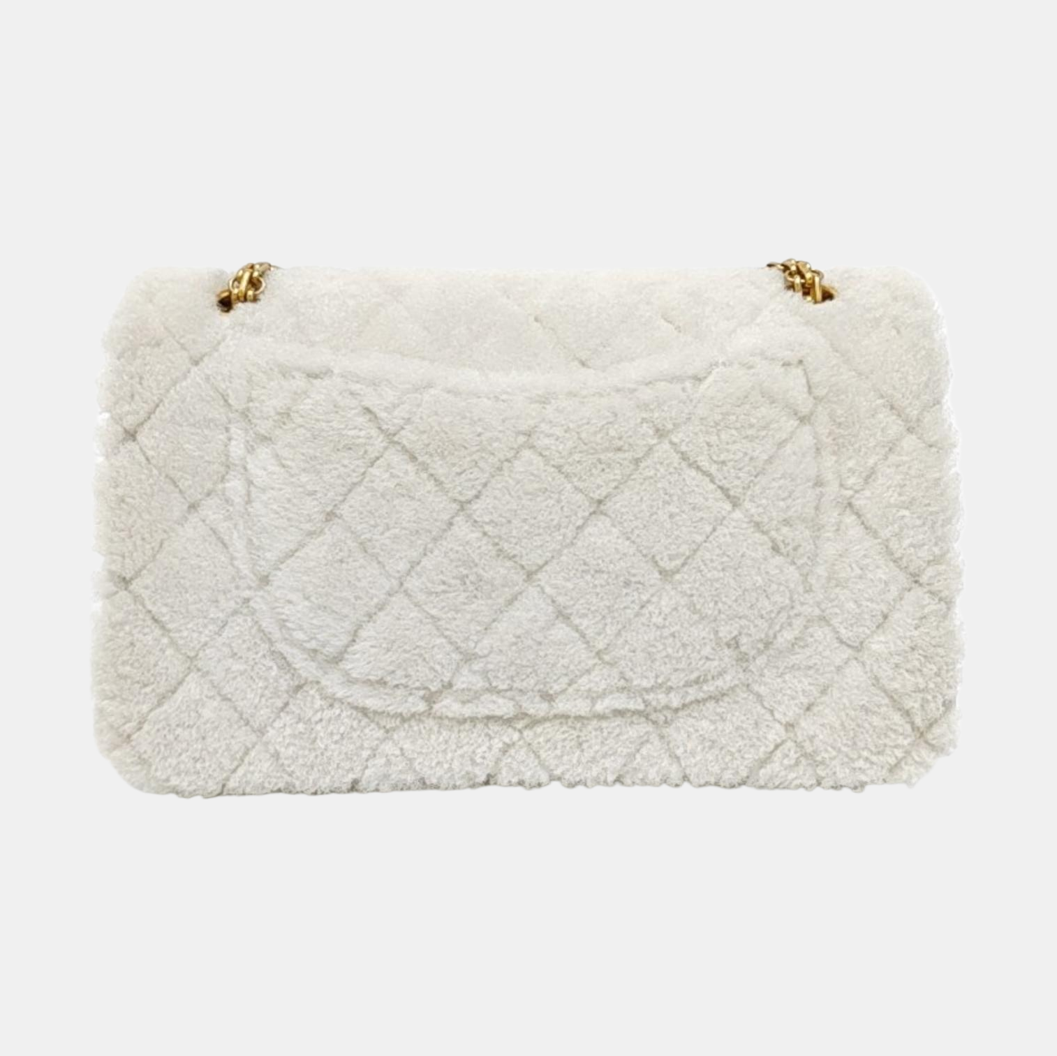 2.55 225 (small) Quilted Sheepskin White