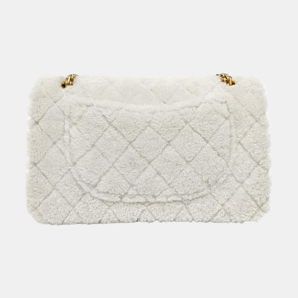 2.55 225 (small) Quilted Sheepskin White