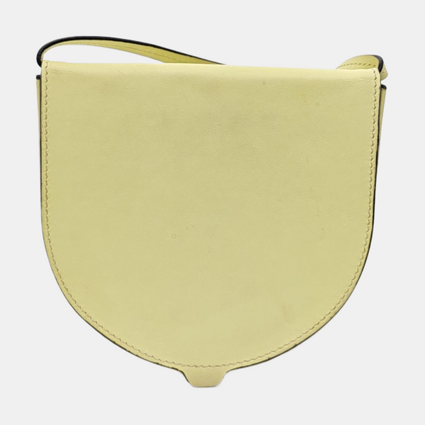 Heel Small Calfskin Yellow