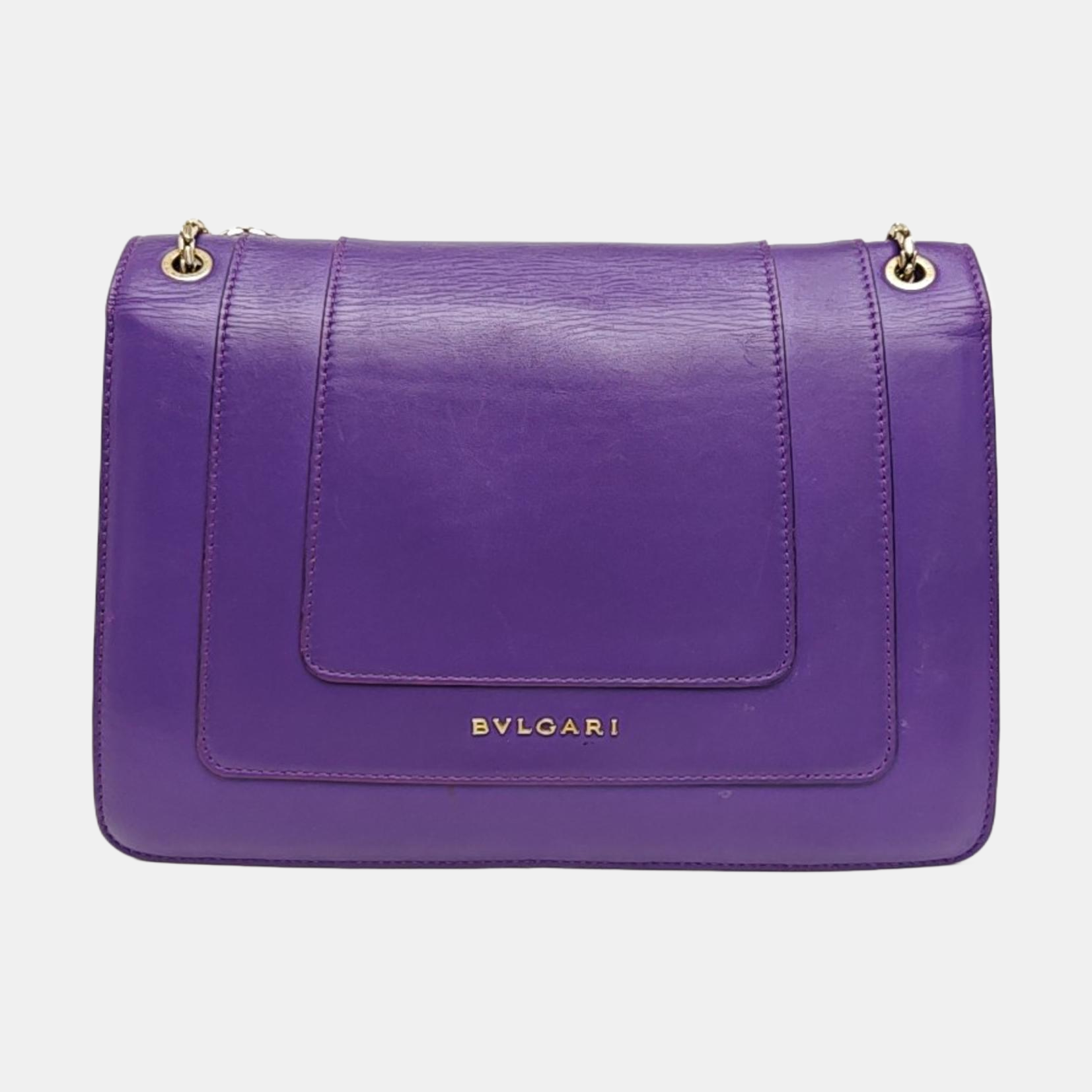 SERPENTI FOREVER Medium Calfskin Purple