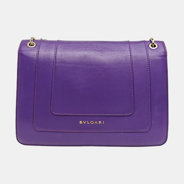 SERPENTI FOREVER Medium Calfskin Purple
