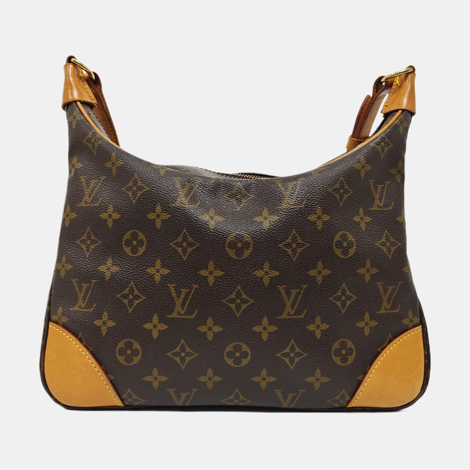 BOULOGNE Monogram Coated Canvas Brown