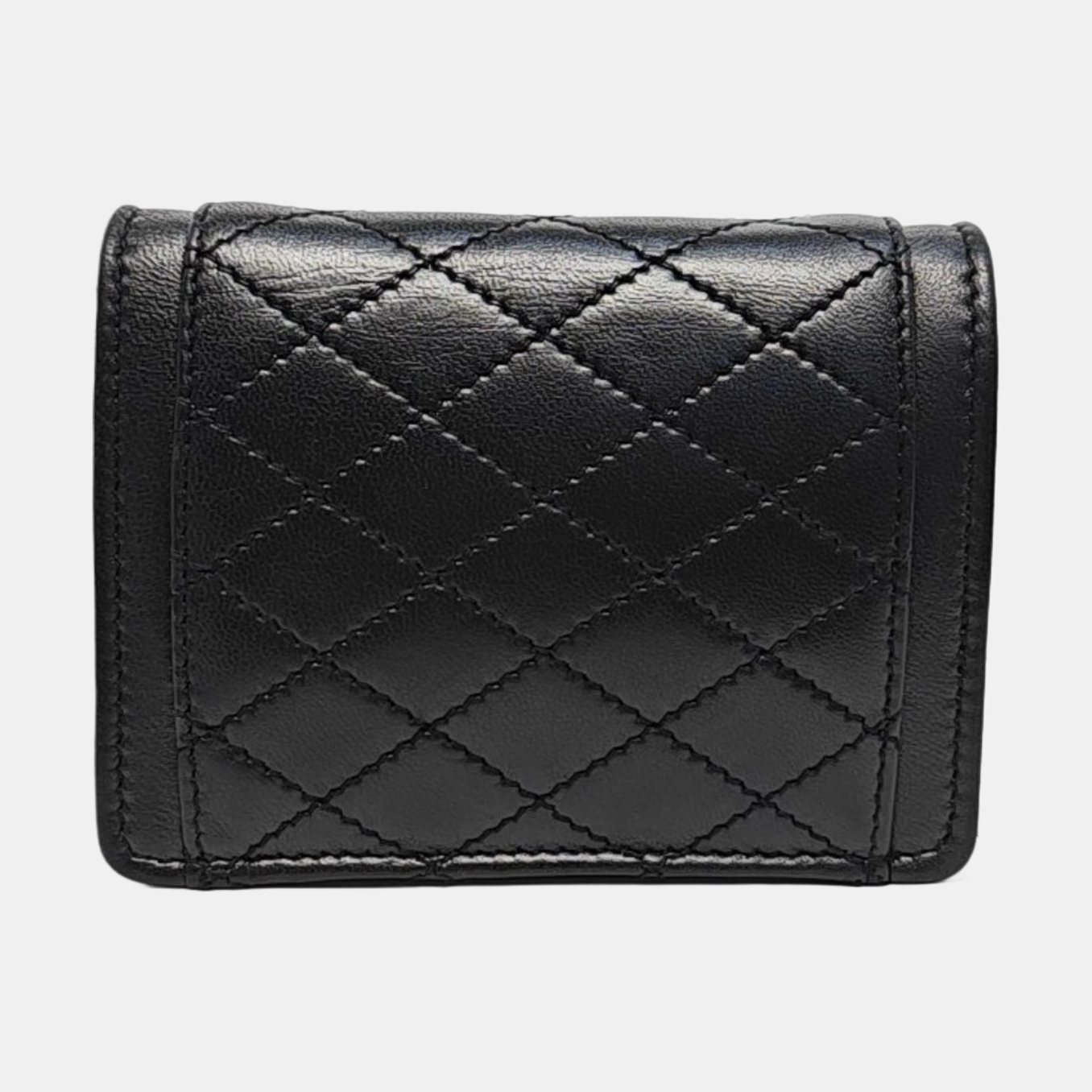 GABY Quilted Lambskin Black