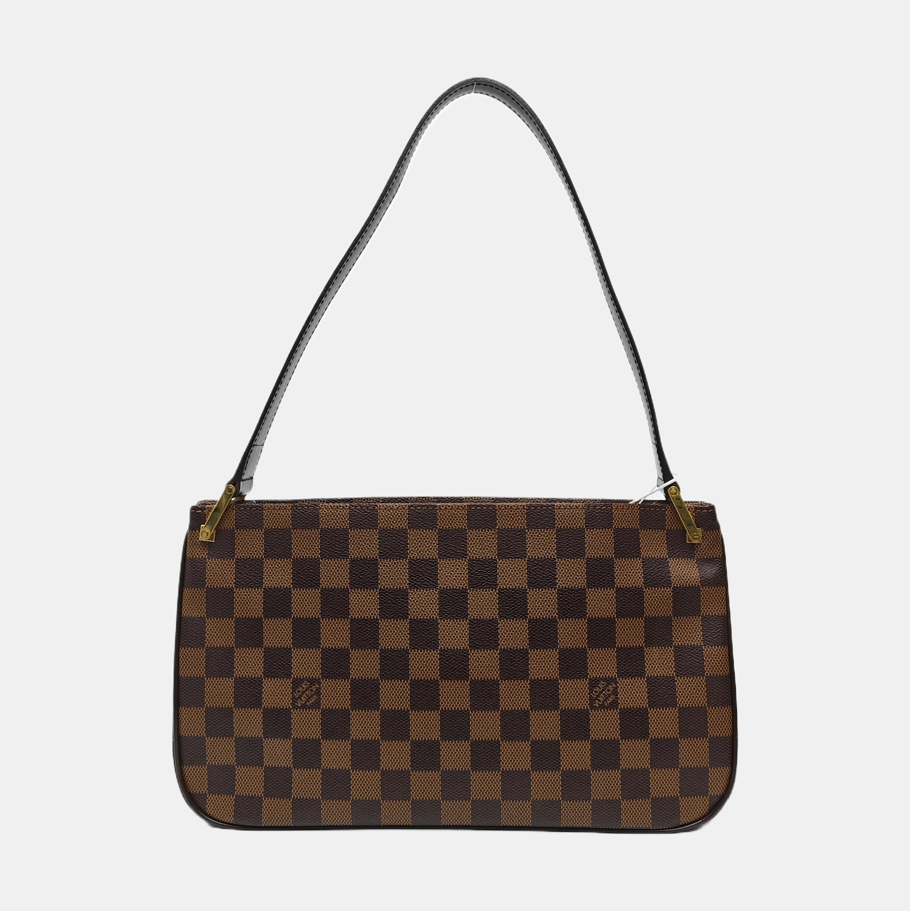 AUBAGNE Damier Ebene Coated Canvas Brown