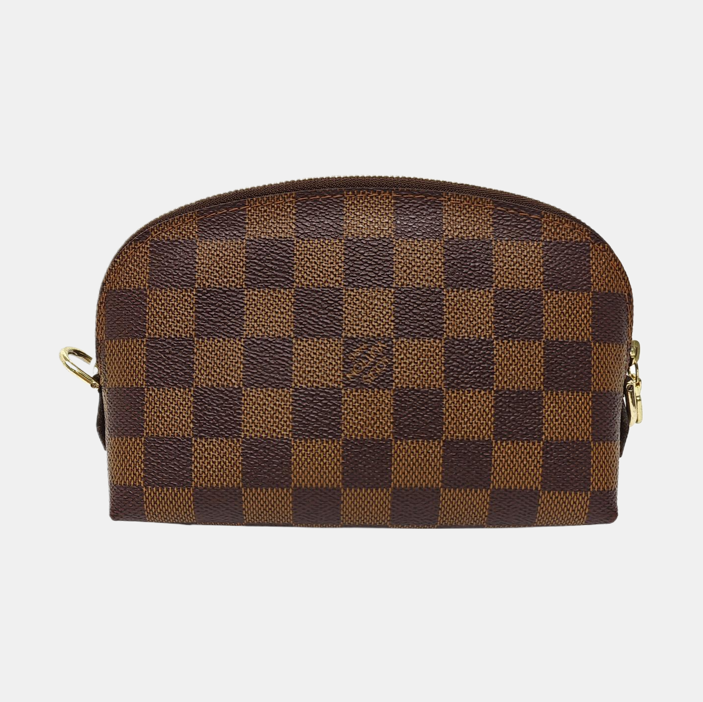 COSMETIC PM Damier Ebene Coated Canvas Brown