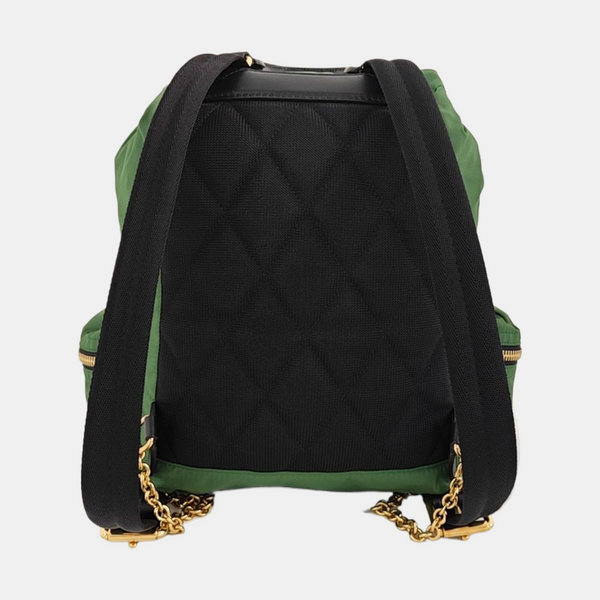 The Rucksack Medium Nylon Green