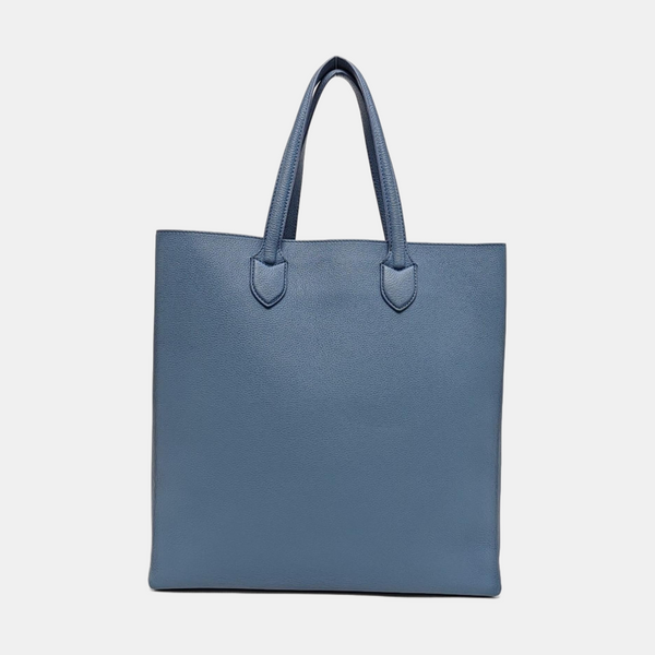 Large Calfskin Blue