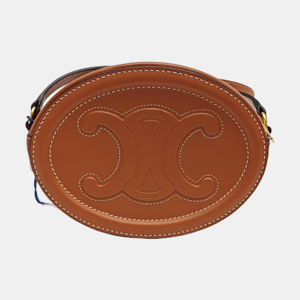 TRIOMPHE Small Calfskin Brown