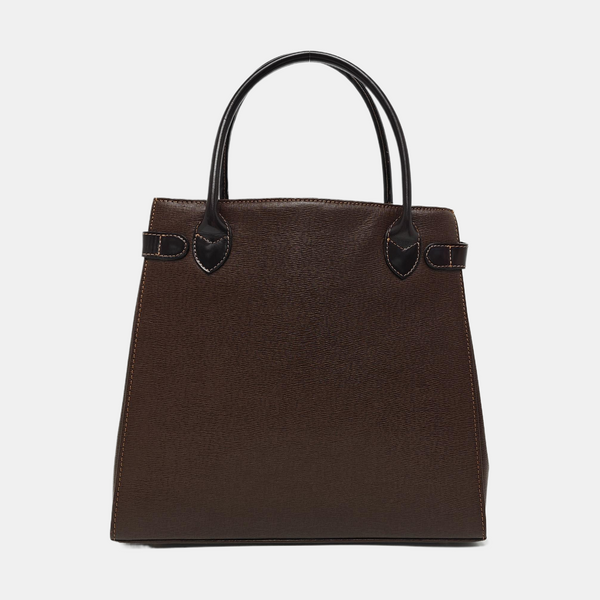 Calfskin Tote Bag Brown