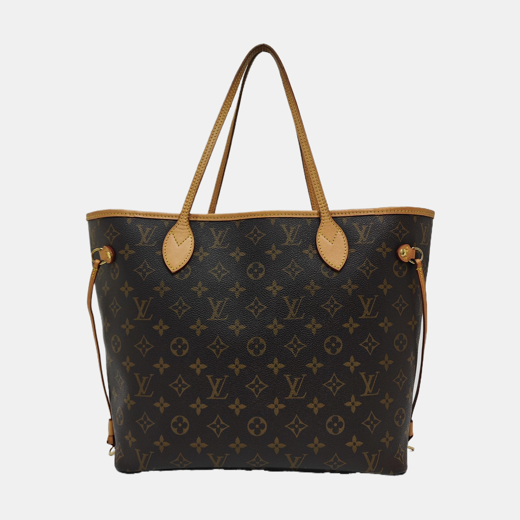 NEVERFULL MM Lona Monogram Revestida Marrón