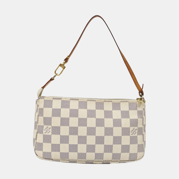 ACCESSOIRES GM Damier Azur Coated Canvas White