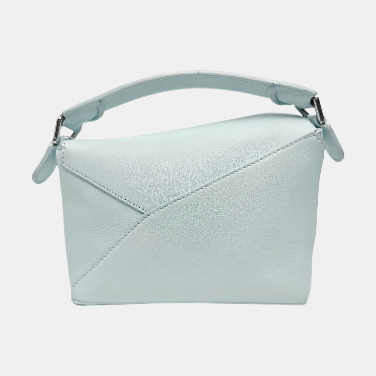 Puzzle Mini Calfskin Blue