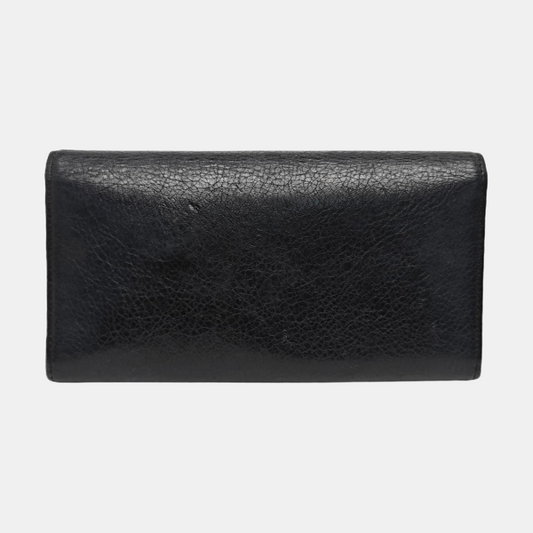 Classic City Lambskin Black Wallet
