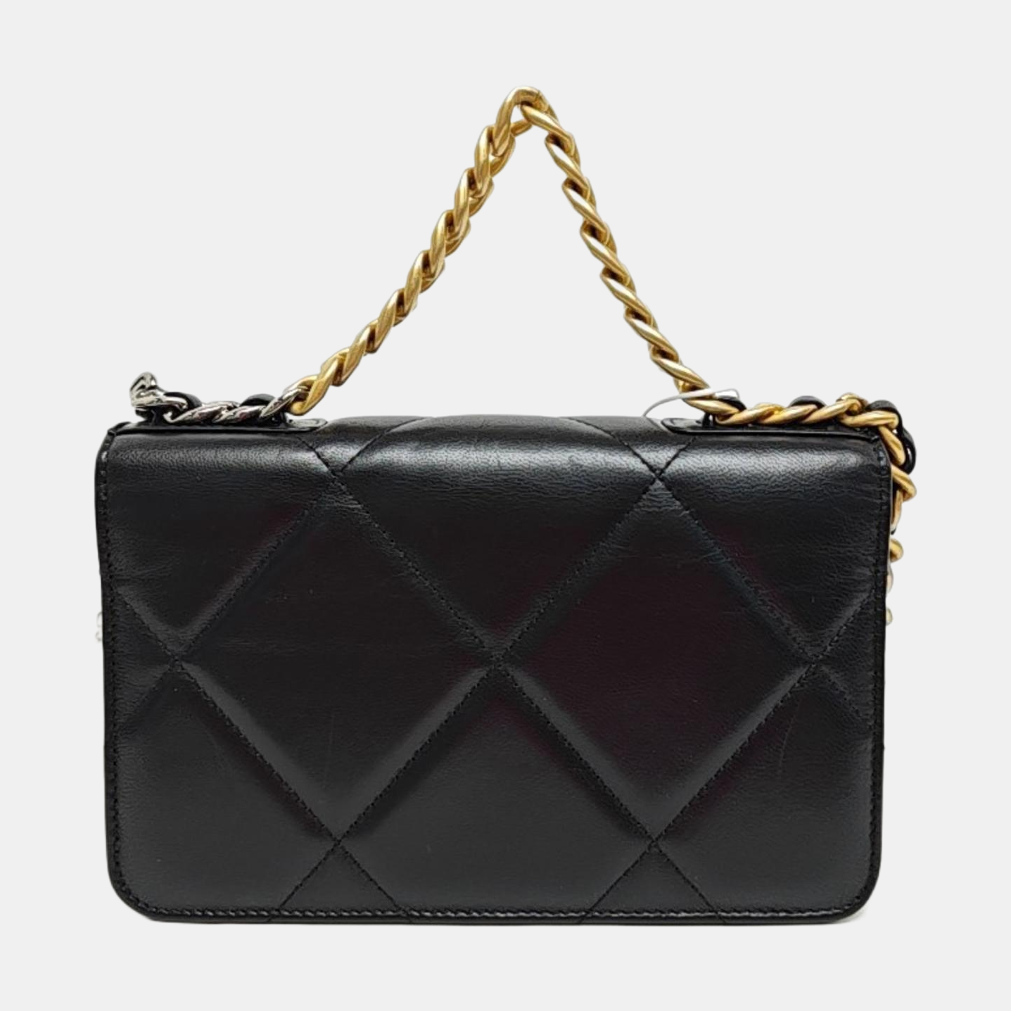 CHANEL 19 WOC Quilted Lambskin Black