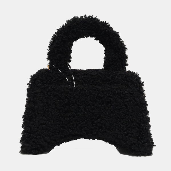Hourglass Mini Sheepskin Black