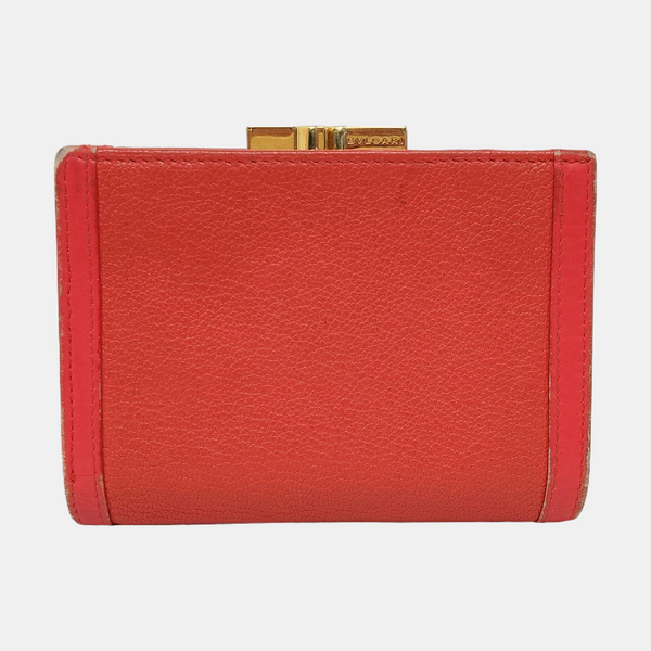 Calfskin Wallet Red