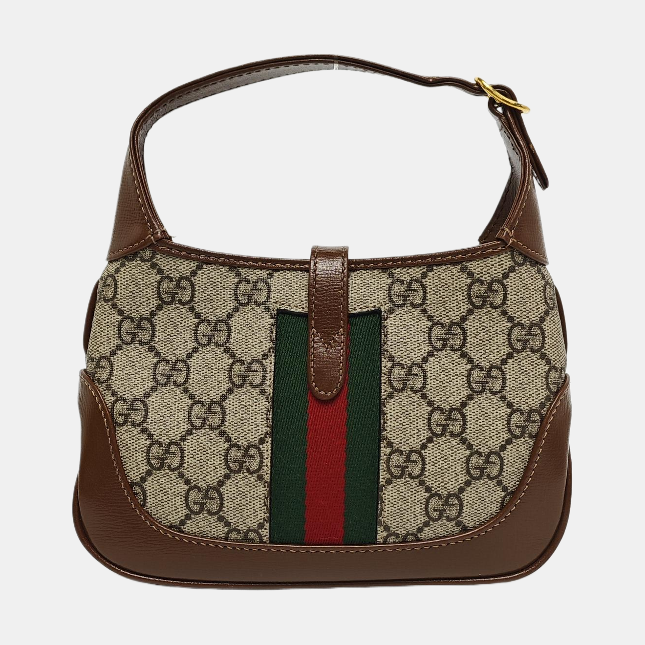 Jackie 1961 Mini Monogram Coated Canvas Beige