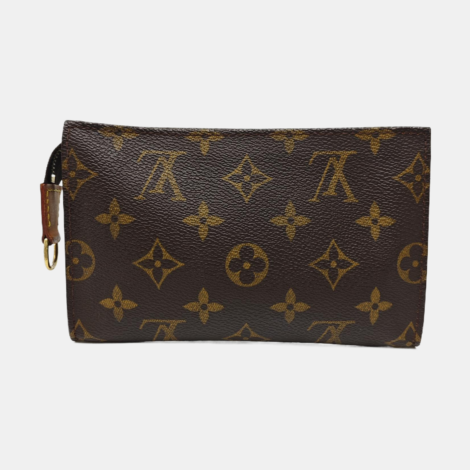 BUCKET Monogram Coated Canvas Brown