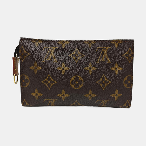 BUCKET Monogram Coated Canvas Brown