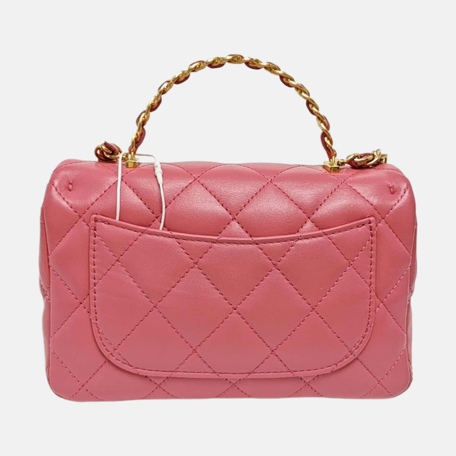 CLASSIC FLAP Small Quilted Lambskin Pink